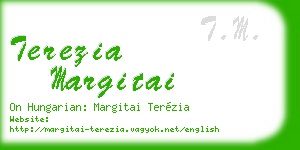 terezia margitai business card